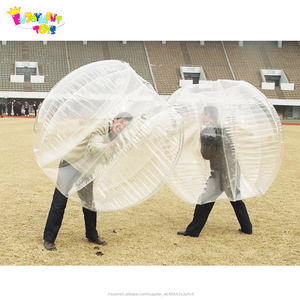Precio de fábrica CE 1.2 m/1.5 m/1.7 m PVC/TPU inflable tamaño adulto humano Bubble gum Aldaba balón de fútbol - Product Image 2