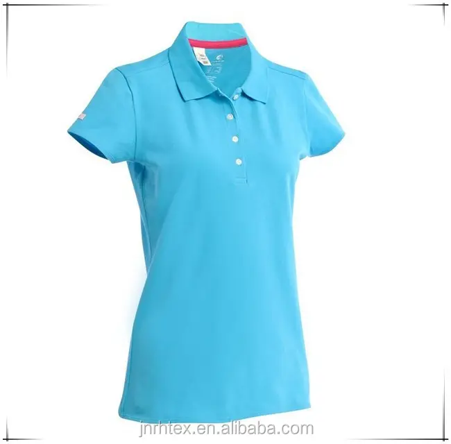 Camisa de golf de algodón para mujer, venta al por mayor, gran oferta