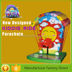 Que funcionan con monedas paracaídas arriba y abajo kiddie ride máquina de juego - Product Image 1