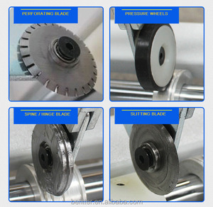 Electrice Hendido y Perforación De la máquina/sola columna bisagra de perforación y corte de papel plegado - Product Image 4