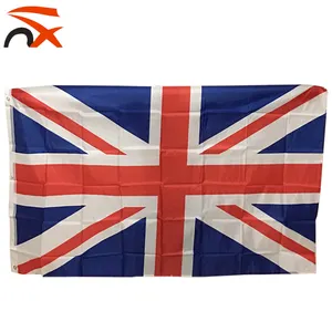 Promosi Penjualan Laris Union Jack Layar Sutra Bendera Inggris UK Dalam Stok