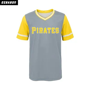 Original Design billige Baseball Uniformen hochwertige Großhandel Sublimation Softball Trikots