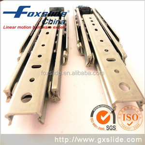 Foxslide3つ折りトリプルフルエクステンション伸縮式ダブルヘビーデューティーロッキングドロワースライド - Product Image 3