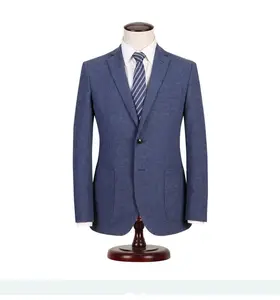 Luoka — Blazer de bureau pour hommes, veste Slim Fit à bouton unique, Blazer de fabrication pour hommes