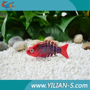 2015 4 " Multi articulado Proberos señuelos de pesca de cebo Swimbait Life like fregadero Hook Tackle - Product Image 1
