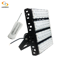 Projecteur LED RGB SMD 200W pour extérieur, corps en aluminium, éclairage pour parcs à thème, projecteur à changement de couleur avec certification ROHS