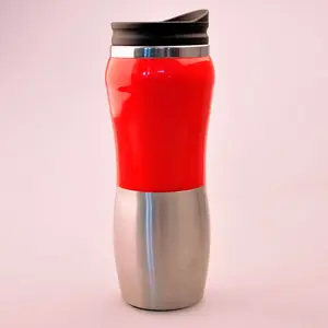 Kolay temiz termos renk kahve kupa, en popüler ürünler paslanmaz çelik kahve kapaklı kupa
