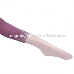 Della fabbrica del Commercio All'ingrosso Delle Donne di Modo Ghette Sexy Della Ragazza Viola Breve <span class=keywords><strong>Leggings</strong></span> Con Pizzo - Product Image 5