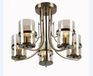 Yeni varış sıcak satmak Villa otel yatak odası yemek odası Modern cam tavan avizeler kolye ışık - Product Image 1