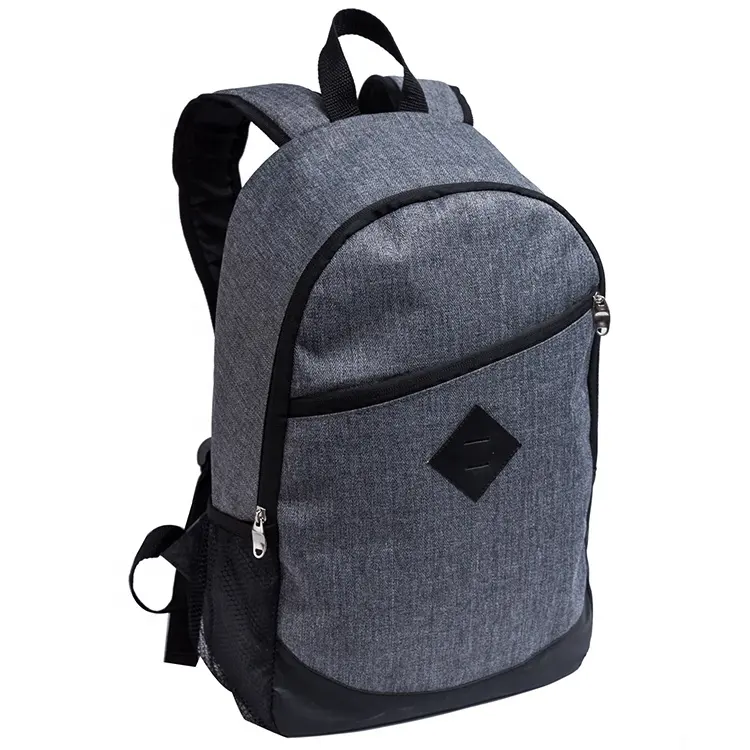 Mochila para ordenador portátil a prueba de olor con logotipo personalizado, bolsa para senderismo, impermeable, de poliéster, Unisex, moderna, con cremallera para acampada y senderismo