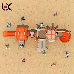 Los niños de jardín de al aire libre <span class=keywords><strong>parques</strong></span> grandes de plástico de diapositivas para la venta - Product Image 3