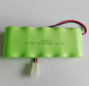 Аккумуляторная батарея 6,0 V SC2500mAh 6V 2.5Ah <span class=keywords><strong>Ni</strong></span>-<span class=keywords><strong>MH</strong></span> для бытовой электроники - Product Image 2