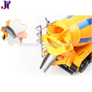 Camion Betoniera Giocattolo in Plastica 1:22 a Frizione per Costruzioni Pesanti - Product Image 6