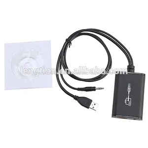 2.0 usb tarjeta de video gráfica externa adaptador dvi vga hdmi extender monitorio espejo