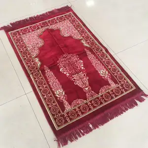 Tapis de prière musulmane, accessoire pour adulte, livraison gratuite, BT- 105