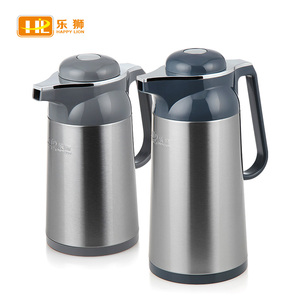 FELICE LEONE Boccetta di Vuoto Caffettiera con Vetro di Ricarica di Stile Del Giappone 1000ml di Isolamento Thermos In Acciaio Inossidabile per Tè e <span class=keywords><strong>Caffè</strong></span> - Product Image 1