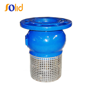 DN300, PN16 sünek demir taban vanası paslanmaz çelik süzgeç ile - Product Image 2