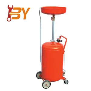 Waste Oil Drain Tank Air Operated Heavy Duty Factory 90L Portable