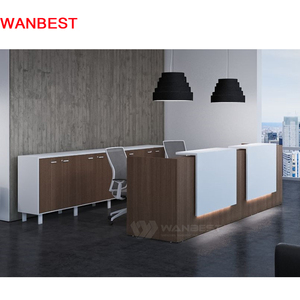 Giá rẻ rắn bề mặt văn phòng tiếp tân bàn làm đẹp salon tiếp tân bàn dịch vụ truy cập khách sạn phía trước truy cập - Product Image 6
