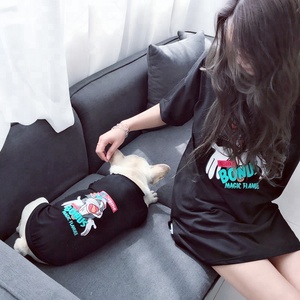 GMTPET <span class=keywords><strong>Pet</strong></span> ürünleri fabrika toptan tasarımcı evcil köpek kıyafeti giysi yaz Odale köpek <span class=keywords><strong>T</strong></span> Shirt eşleşen <span class=keywords><strong>Pet</strong></span> ve sahibi giysi - Product Image 3