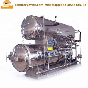 Orizzontale autoclave <span class=keywords><strong>rotary</strong></span> la doccia cibo sterilizzatore pot industriale storta - Product Image 2