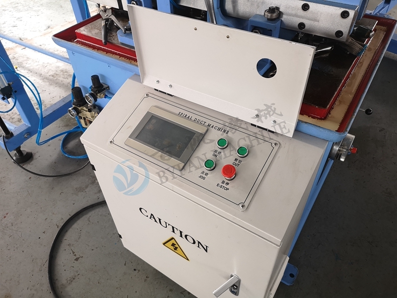 Машина для изготовления спиральных воздуховодов Hvac, круглая труба spiro tubeformer