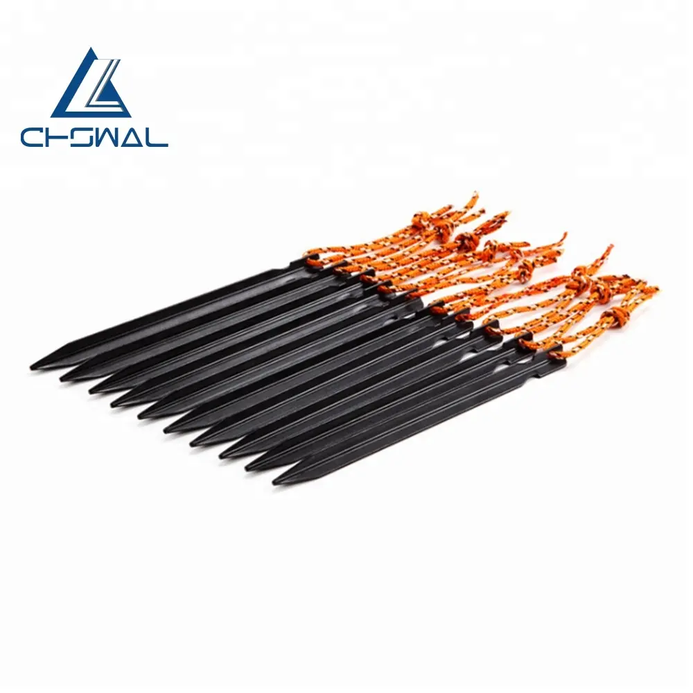 Outdoor Aluminium Tent Stakes Duurzaam Strand Zand Tent Peg