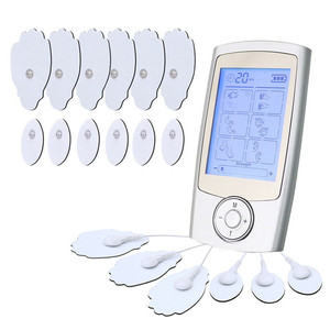 Nuevo electroestimulador muscular Tens, masajeador de espalda corporal, <span class=keywords><strong>16</strong></span> modos, máquina de fisioterapia de pulso, fisioterapia de meridianos, alivio del dolor
