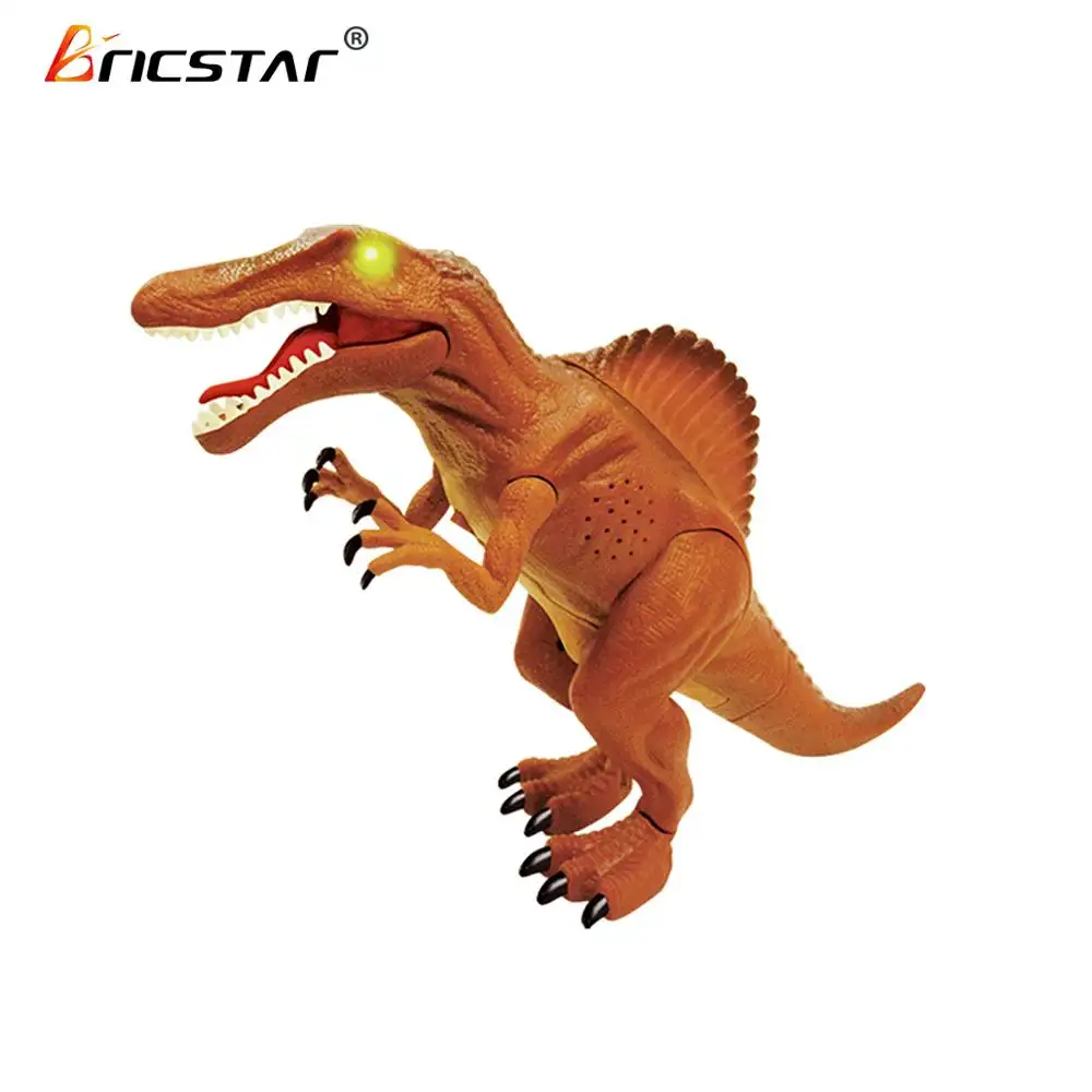 Brinquedo de dinossauro de plástico, brinquedo de animal de simulação de baixa qst com asa de balanço