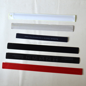 Wholeslae PVC reflexivo personalizada Slap pulseras, bofetada reflexivo Wraps para deportes exterior - Product Image 2