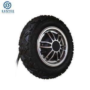 10นิ้วเพลาเดียวไฟฟ้าฮับมอเตอร์ล้อสำหรับสกูตเตอร์ - Product Image 2