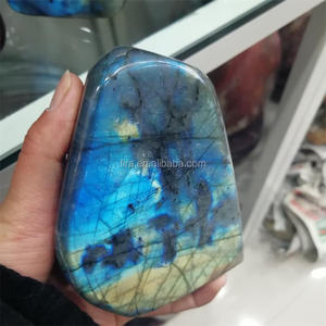 Gros Naturel Pierre <span class=keywords><strong>Semi</strong></span> Précieuse Bleue Polie Labradorite En Pierre Pour La Décoration - Product Image 3