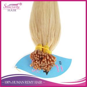 Lujo de Calidad Superior!!! directo de Fábrica Al Por Mayor <span class=keywords><strong>Cabello</strong></span> Virgen Ruso Dibujado Doble Extensión Palillo Del Pelo Punta - Product Image 6