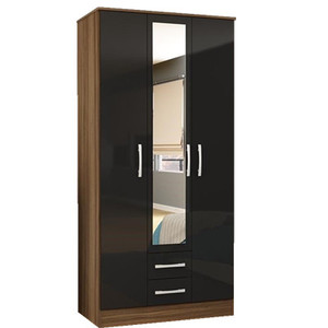 Professional Manufacturer Bedroom Furniture Manufacturer <strong>Low</strong> Price Bedroom <strong>Wardrobe</strong> Design with Mirror Door Home Furniture Panel - Product Image 4