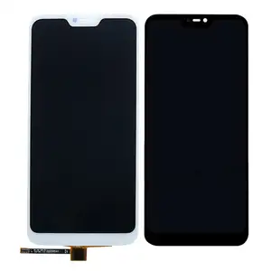 LCD + Bingkai 5.84 Inci untuk Xiaomi Mi A2 Lite, Tampilan LCD + Layar Sentuh Rakitan Digitizer untuk Xiaomi Redmi 6 Pro LCD Pengganti