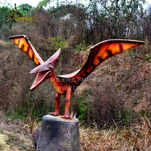 Simulation du <span class=keywords><strong>monde</strong></span> jurassique modè<span class=keywords><strong>le</strong></span> animatronique de <span class=keywords><strong>dinosaure</strong></span> ptérosaure pour parc <span class=keywords><strong>d</strong></span>'attractions DINOSKY - Product Image 3