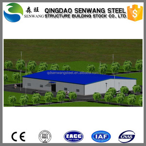 Pequeña de acero estructura de taller almacén proyecto de construcción de dibujos - Product Image 3