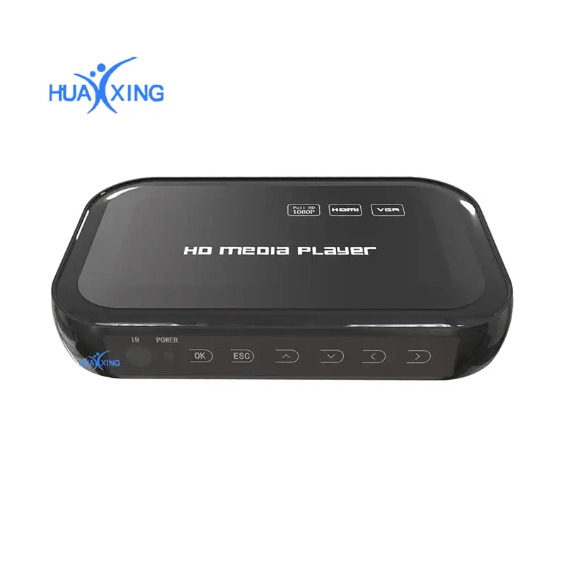 HD 미디어 플레이어 미니 휴대용 HDD 플레이어 풀 HD 1080P HDMI VGA AV USB 하드 디스크 U 디스크 SD/MMC 카드