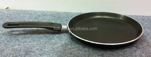 aluminum non-stick coating low fry pan tawa