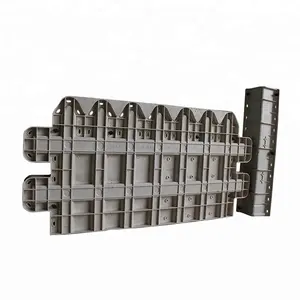 Precast plastic fence post mould