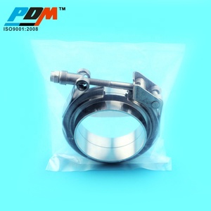 2,75 zoll Quick Release Auspuff V Band Clamp und Flache Flansche - Product Image 3