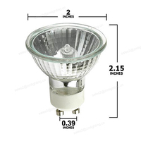 GU10 GU5.3 GU4 12V 110V 220V 75W 50W 35W 20W 15W 10W MR11 MR16 halogène lumière de tache de plafond