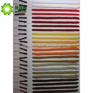 Bas élastique polyester corde coton cordon sac avec corde épaisse