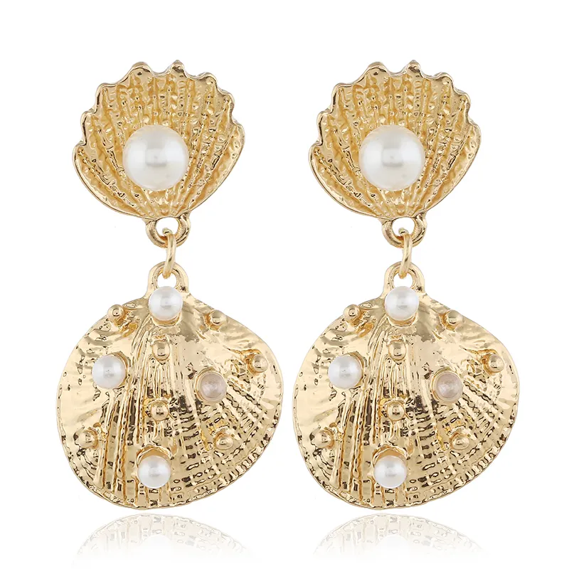 De moda pendientes de oro de la perla Filipinas para las mujeres al por mayor N97218