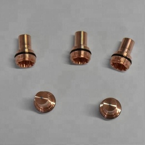 Électrode de découpe plasma Thermal Dynamics 36-1085 en cuivre chrome-zirconium 1,2 mm, utilisée avec la pointe 36-1055 et le capuchon de protection 36-1028 - Product Image 1