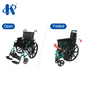 Kaiyang-silla de ruedas KY909B con tapa abatible hacia arriba, con reposabrazos de cuero PU, Manual de acero de lujo - Product Image 6