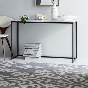 Quality Assurance <strong>Industrious</strong> Loft Modern Europe Floor Metal Steel Marble <strong>Console</strong> <strong>Table</strong> bar <strong>Table</strong> - Product Image 4