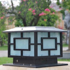 Solar luces Pilar jardín paisaje luces LED impermeable al aire libre del parque luces decorativas para jardín al aire libre parque - Product Image 4