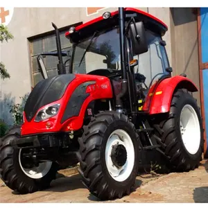 Función utiliza la agricultura Tractor de cuatro ruedas, 120hp tractor en venta