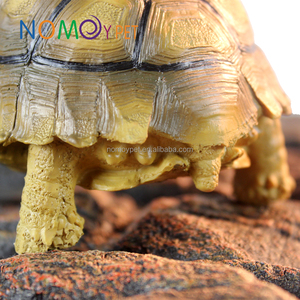 Modèle de <span class=keywords><strong>tortue</strong></span> à éperons d'Afrique, Nomo, non toxique, super réaliste, de haute qualité, mignon - Product Image 4
